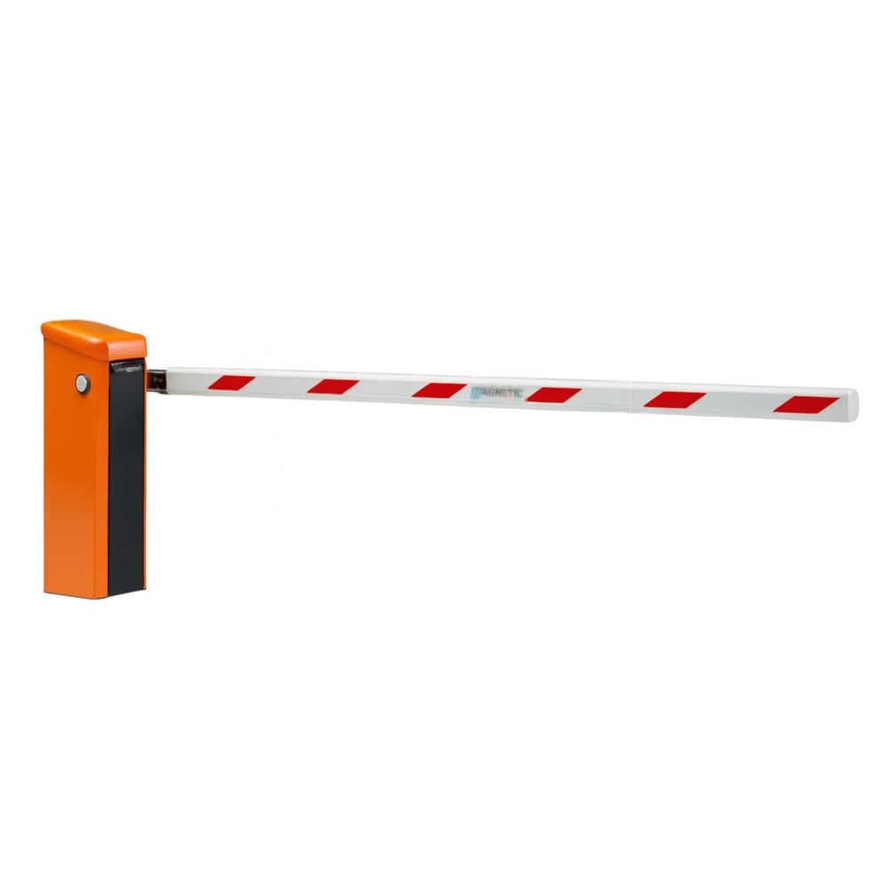 Magnetic Autocontrol Access Solar Left-Hand Barrier Gate with 10' MicroBoom | All Security Equipment