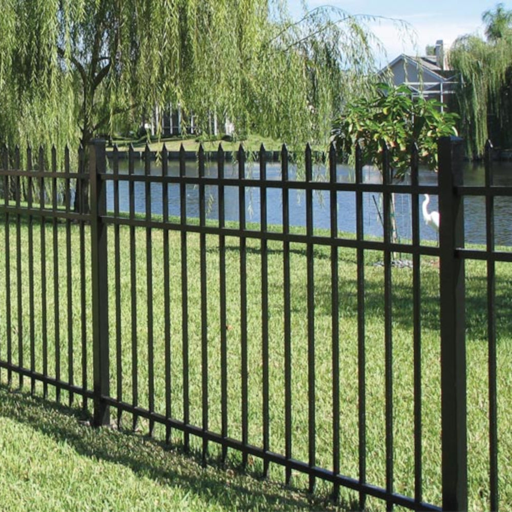 Parkway Fence 6’ H x 6’ W Aluminum Maine Style - iDeal