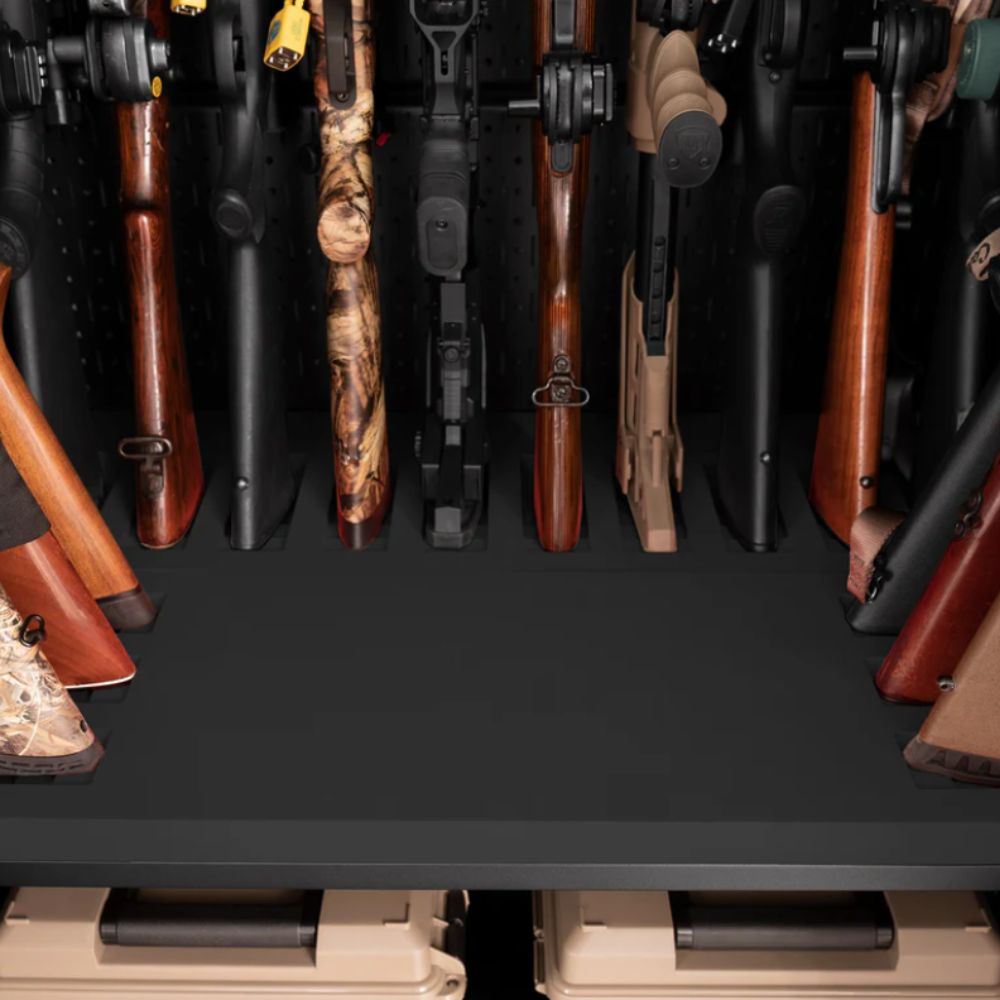 NewAge 36" Secure Gun Cabinet Accessory - 6 Gun Stock Rest 54030