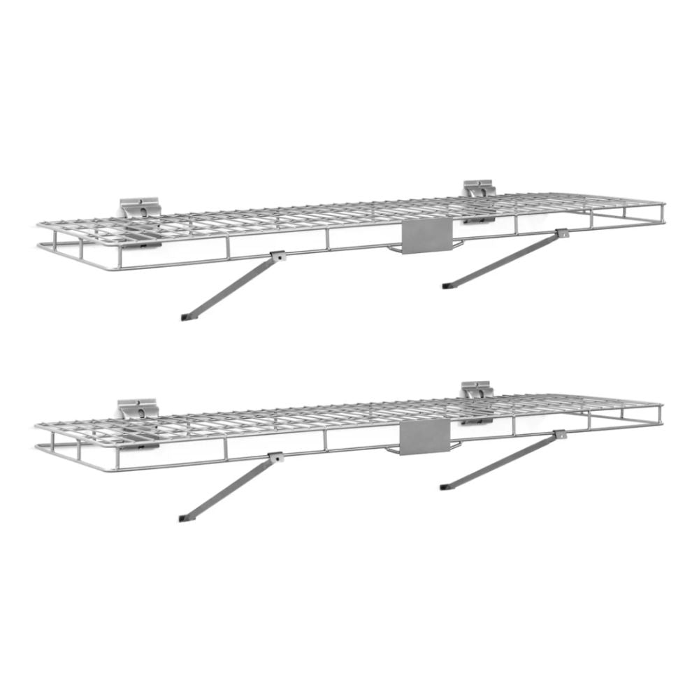 NewAge 4' Wire Shelves (Pack of 2) 51794 | All Security Equipment