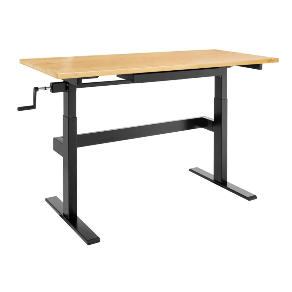 NewAge 56" Manual Adjustable Height Worktable with Drawer