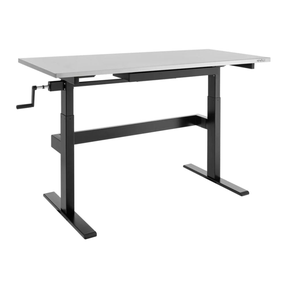 NewAge 56" Manual Adjustable Height Worktable with Drawer