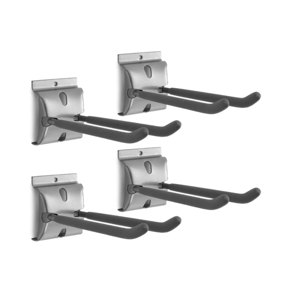 NewAge 8" Double Hooks (Pack of 4) 51786 | All Security Equipment