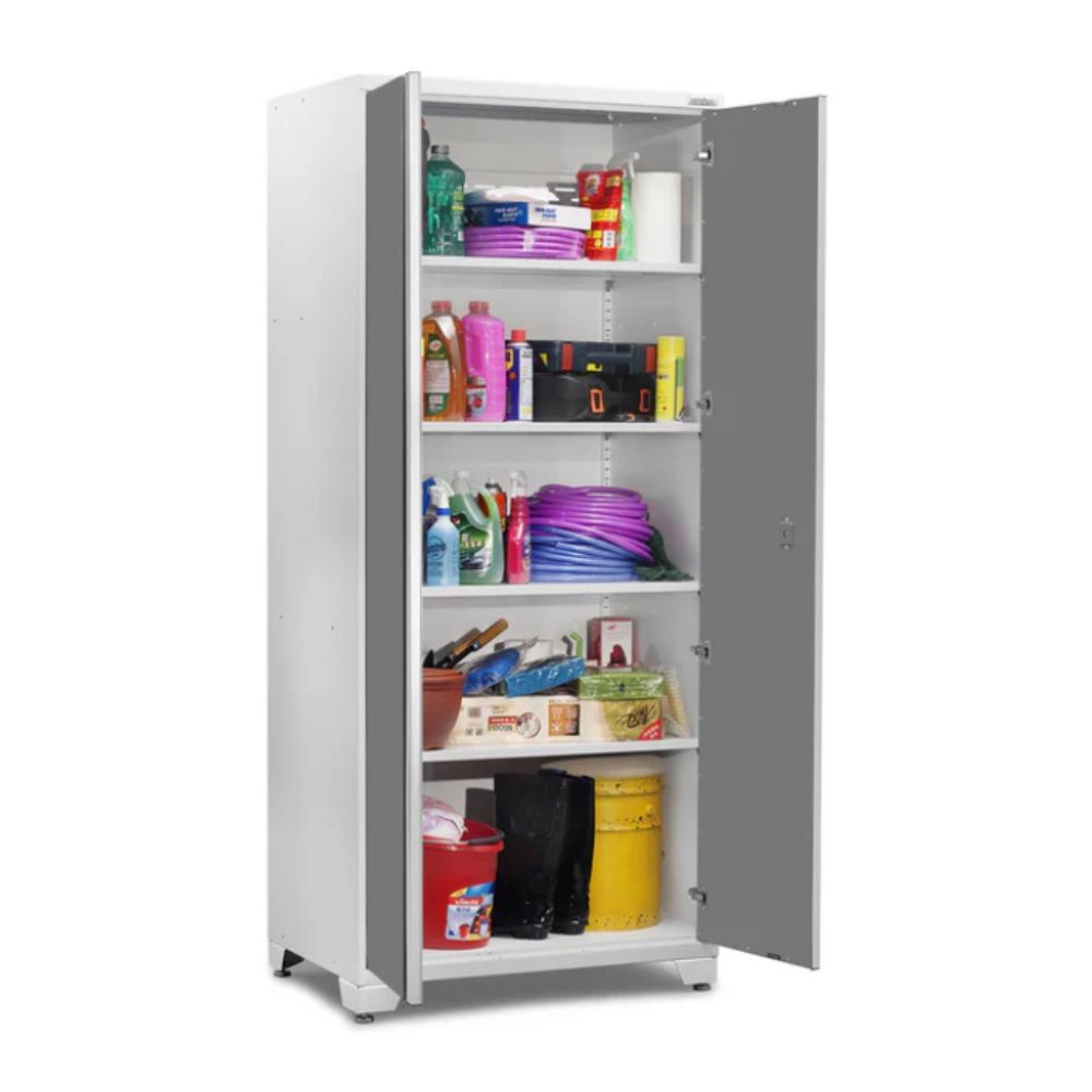 NewAge Products Pro Series 36" Multi-Use Locker (White/Platinum) 52405