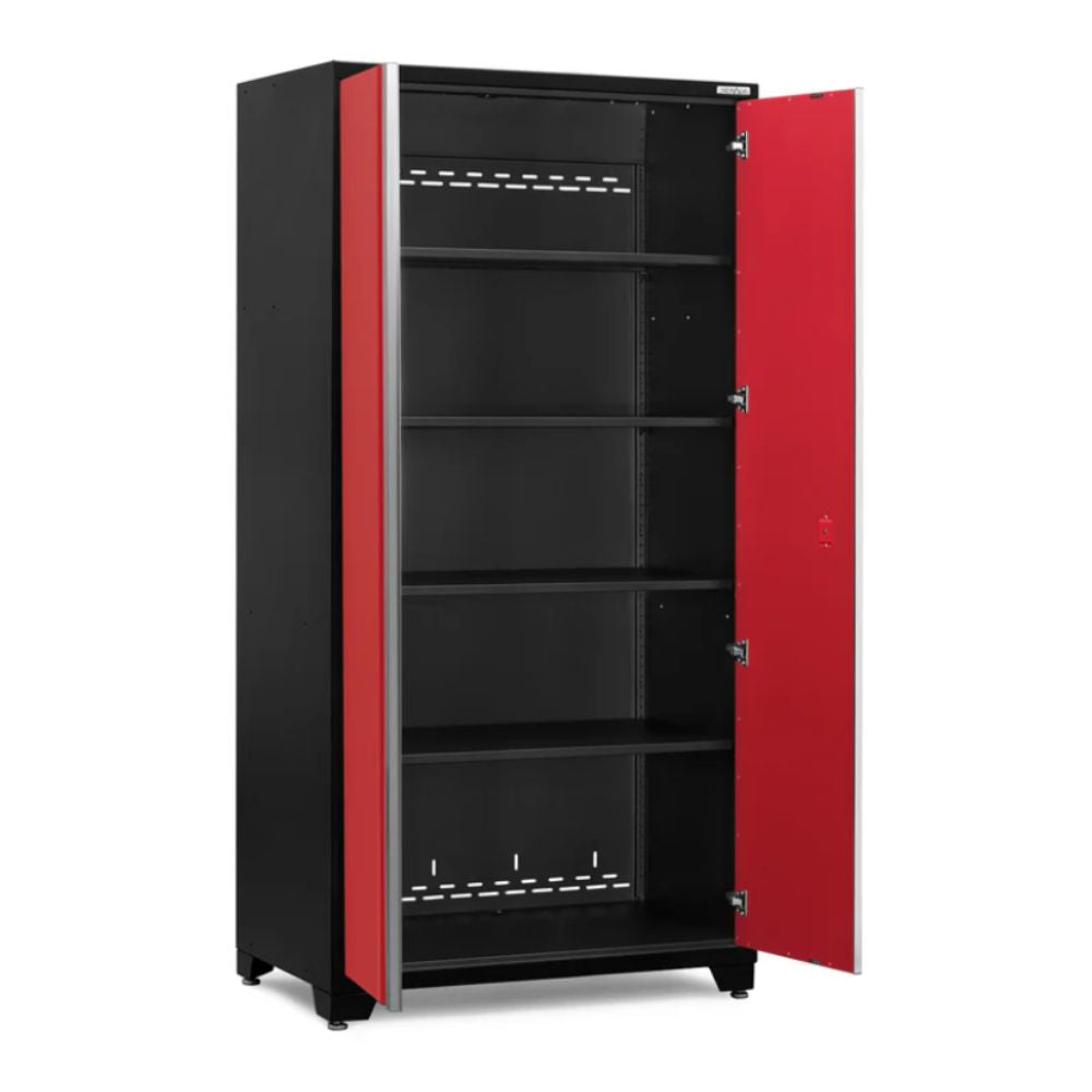 NewAge Products Pro Series 42" Multi-Use Locker Black/Red 51143