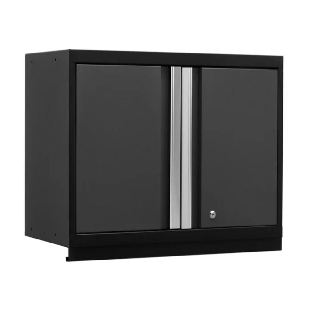 NewAge Products Pro Series Wall Cabinet - Black/Gray Door 52000