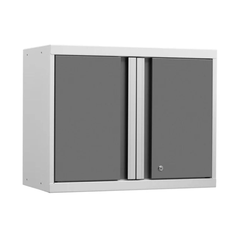 NewAge Products Pro Series Wall Cabinet - White/Platinum Door 52400