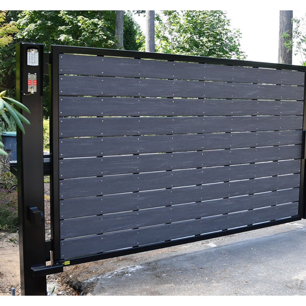 Nice O-T12L1-SLR-KIT TITANKIT 12L1 Solar Swing Gate Operator Kit | All Security Equipment