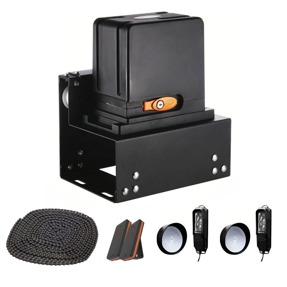 PPA America K-E02242500 Nexus Cube 1300 SL Jetflex Residential Sliding Gate Operator Kit | All Security Equipment