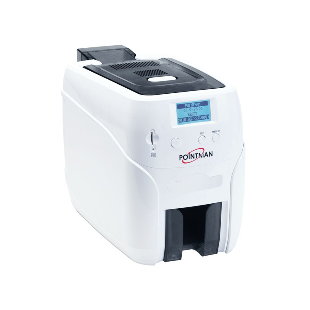 Pointman N25-0021-00 Nuvia N25 Dual-Sided Card Printer w/ MIFARE Card Encoder | All Security Equipment