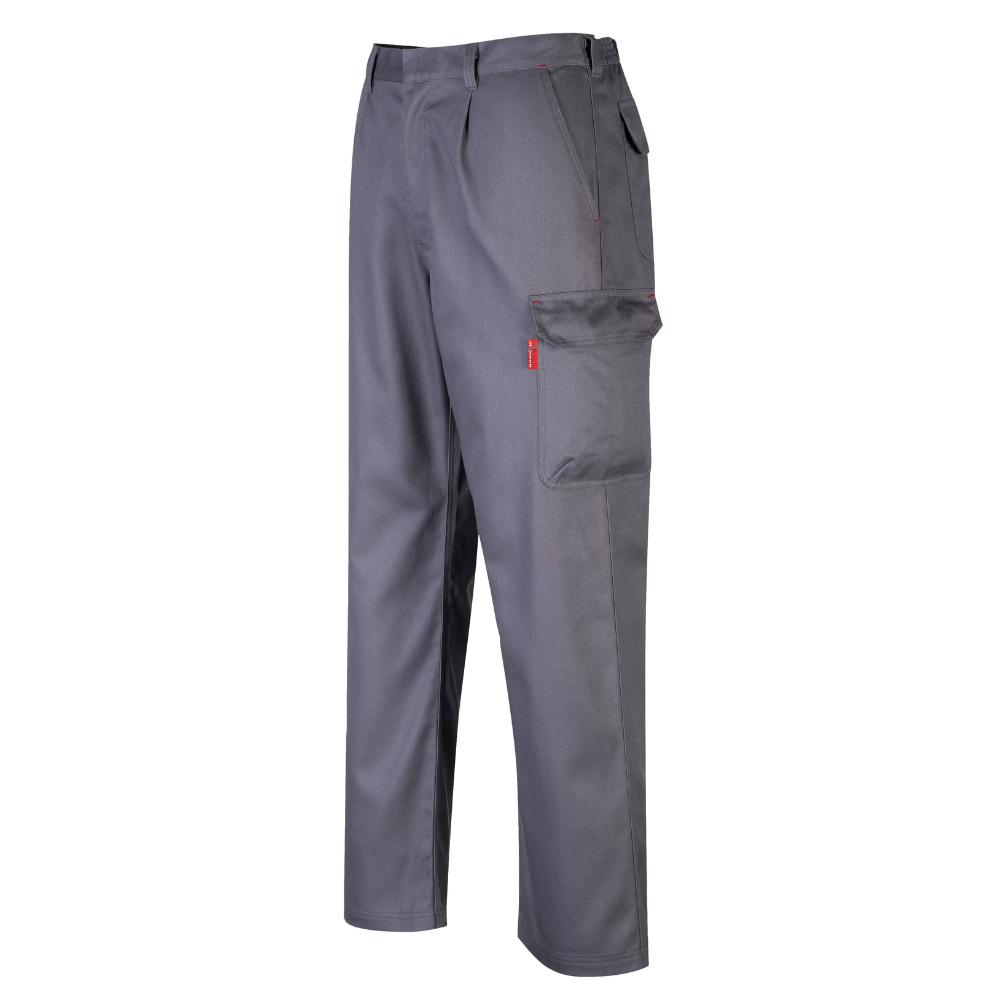 Portwest BZ31 - Bizweld FR Cargo Pants (Gray) | All Security Equipment