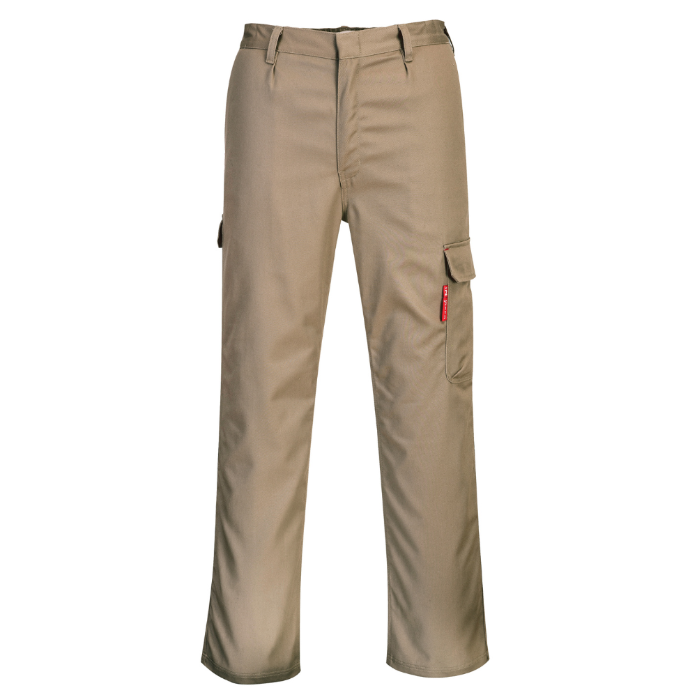 Portwest BZ31 - Bizweld FR Cargo Pants (Khaki)