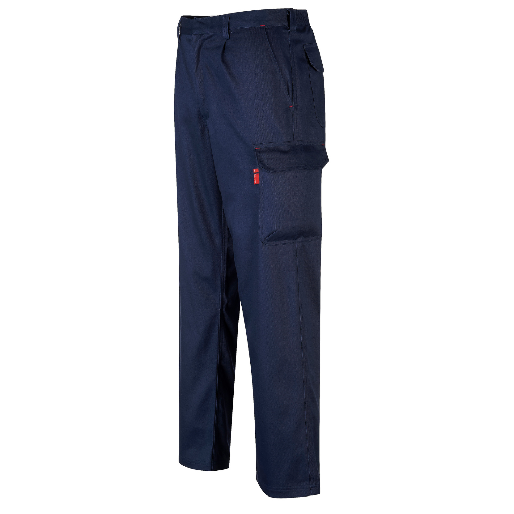 Portwest BZ31 - Bizweld FR Cargo Pants (Navy) | All Security Equipment