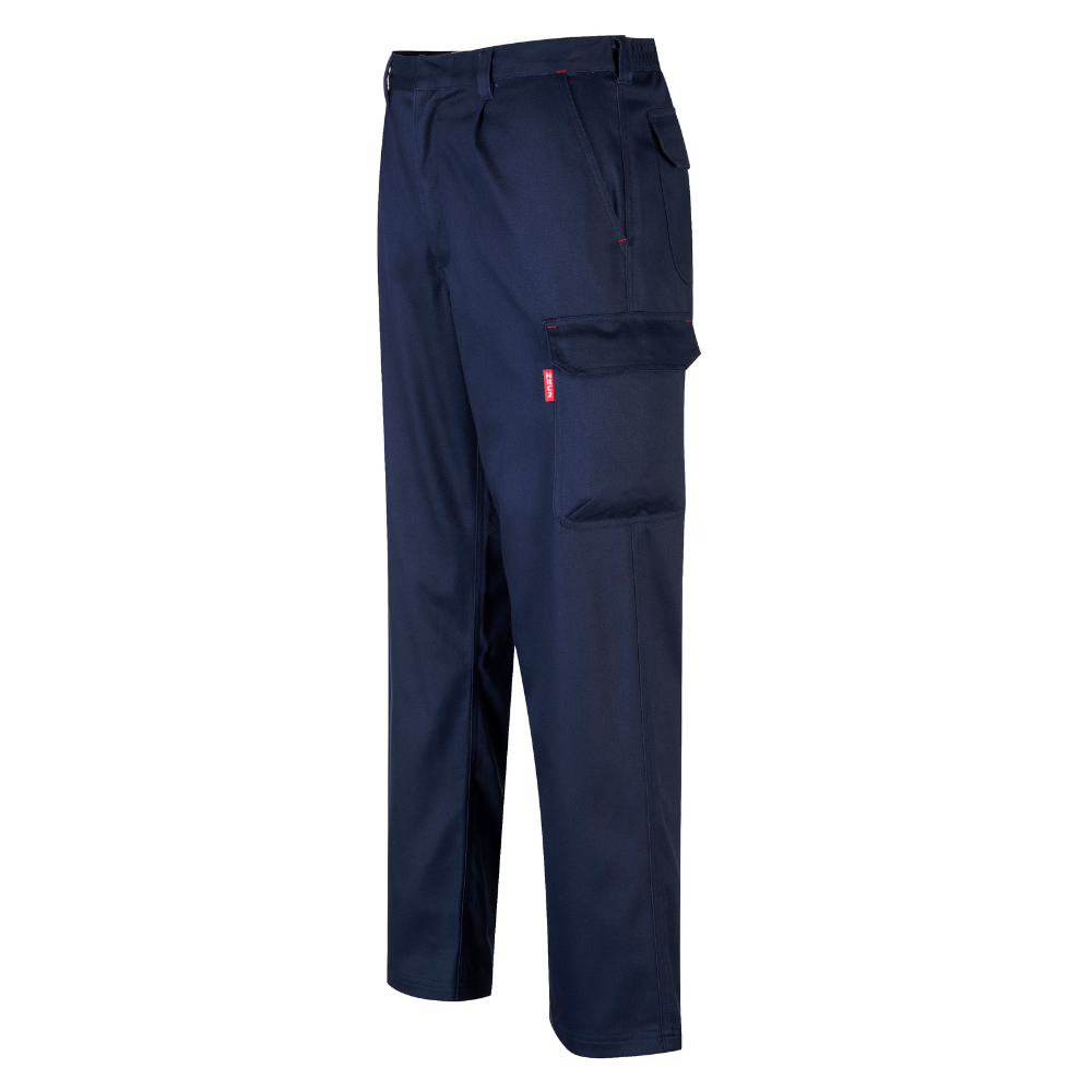 Portwest BZ31 - Bizweld FR Cargo Pants (Navy) | All Security Equipment