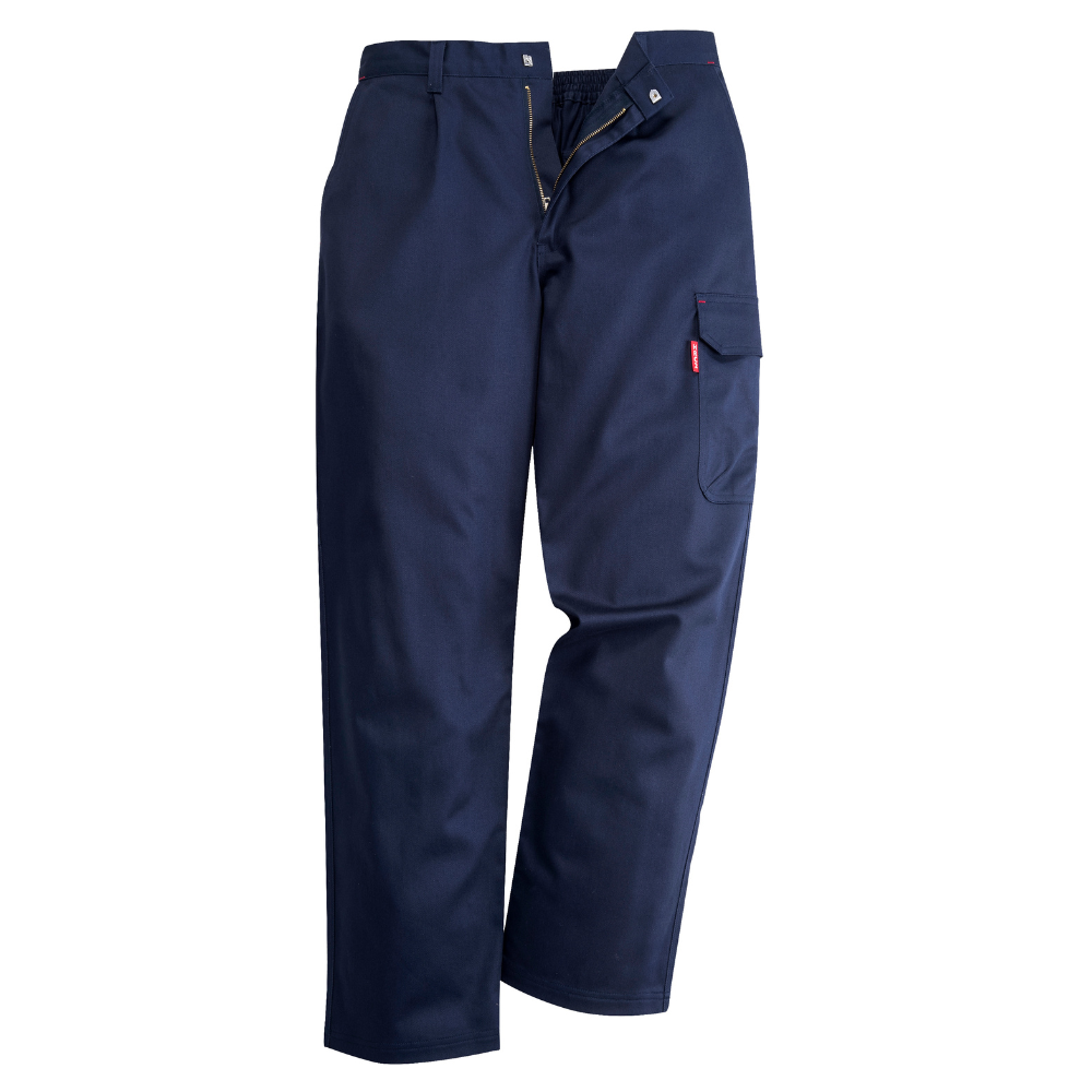 Portwest BZ31 - Bizweld FR Cargo Pants (Navy) | All Security Equipment