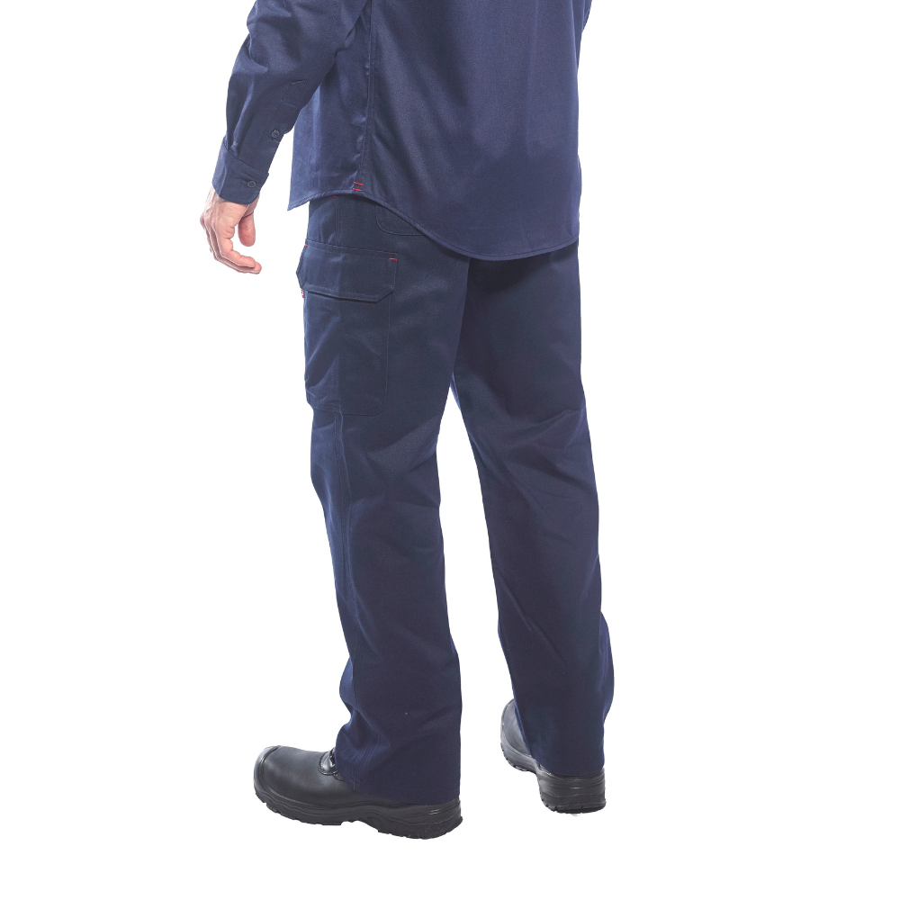 Portwest BZ31 - Bizweld FR Cargo Pants (Navy) | All Security Equipment