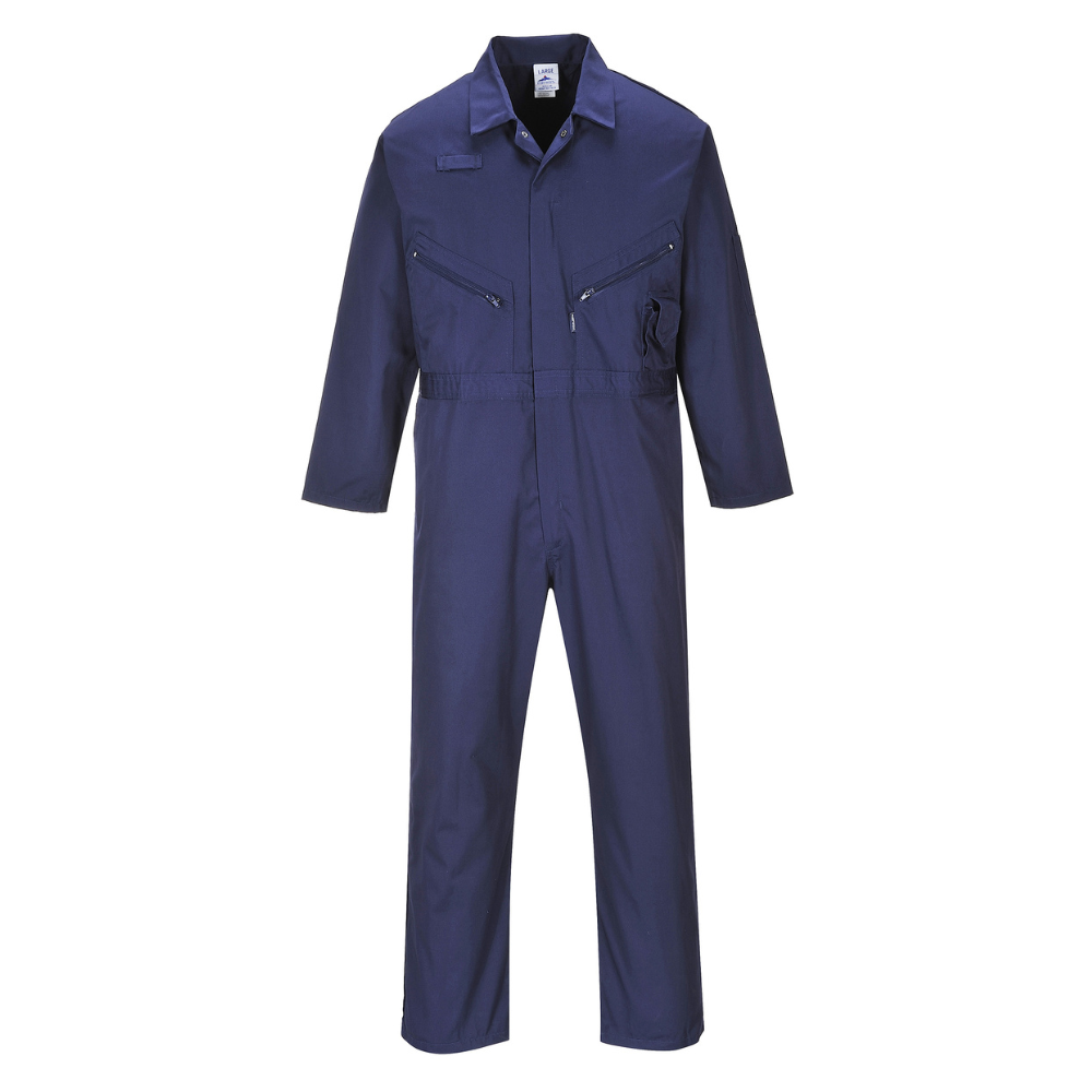 Portwest C813 - Liverpool Zipper Coverall (Navy Blue)