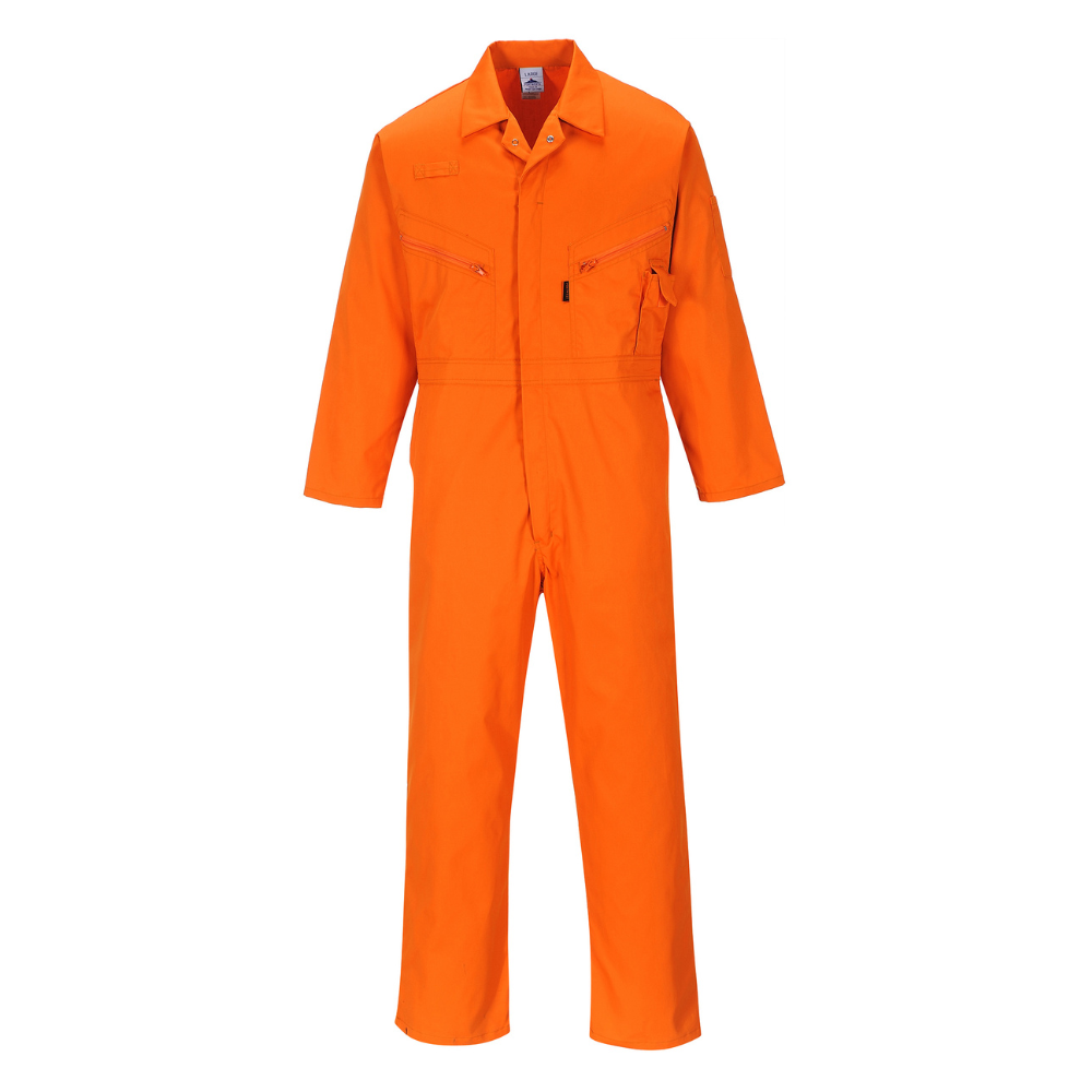 Portwest C813 - Liverpool Zipper Coverall (Orange)