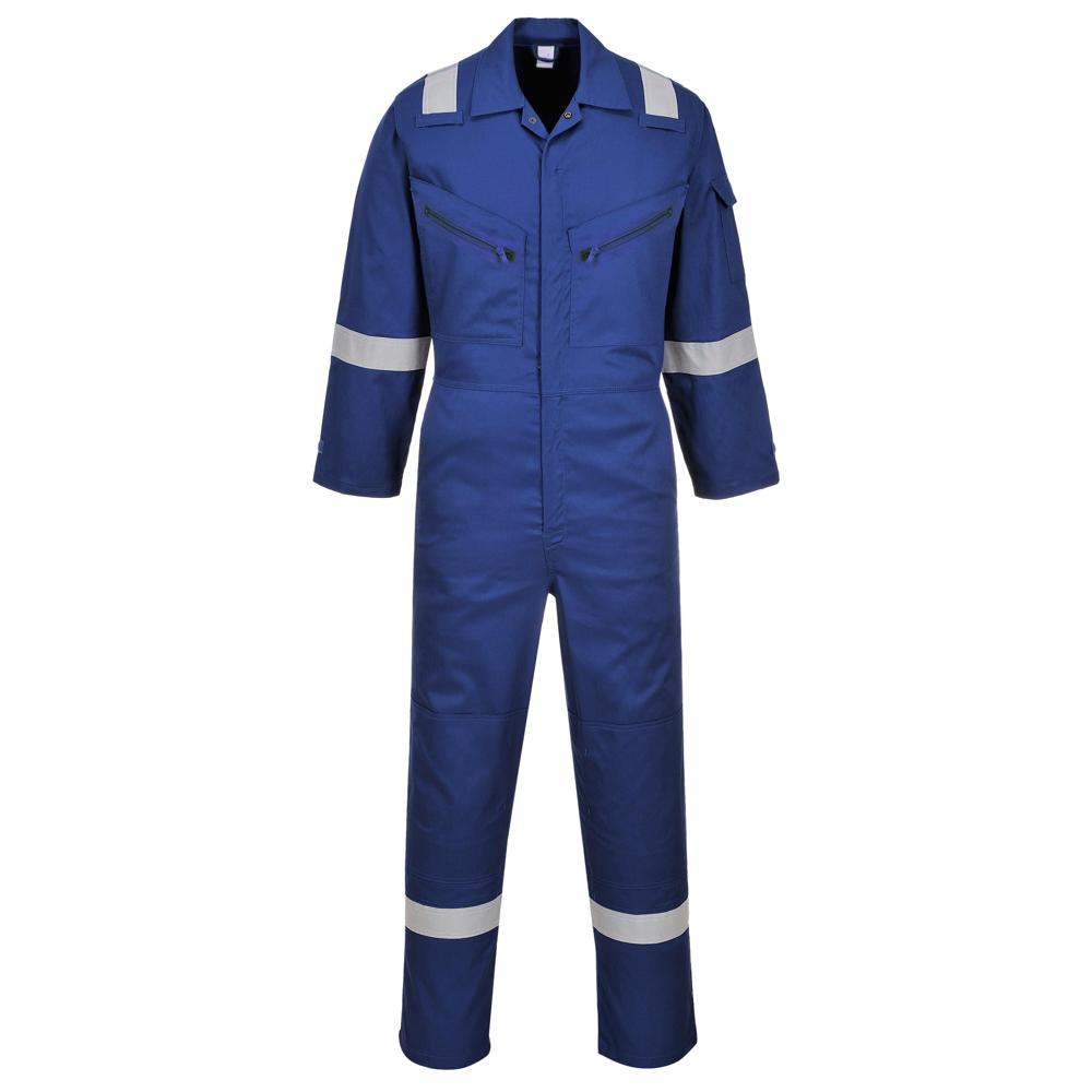 Portwest C814 - Iona Cotton Coverall (Royal Blue)