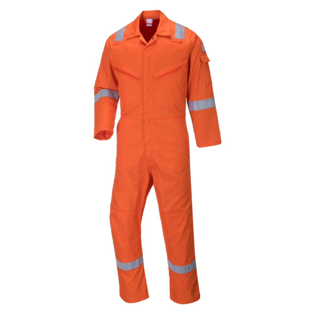 Portwest C814 - Iona Cotton Coverall (Orange) | All Security Equipment