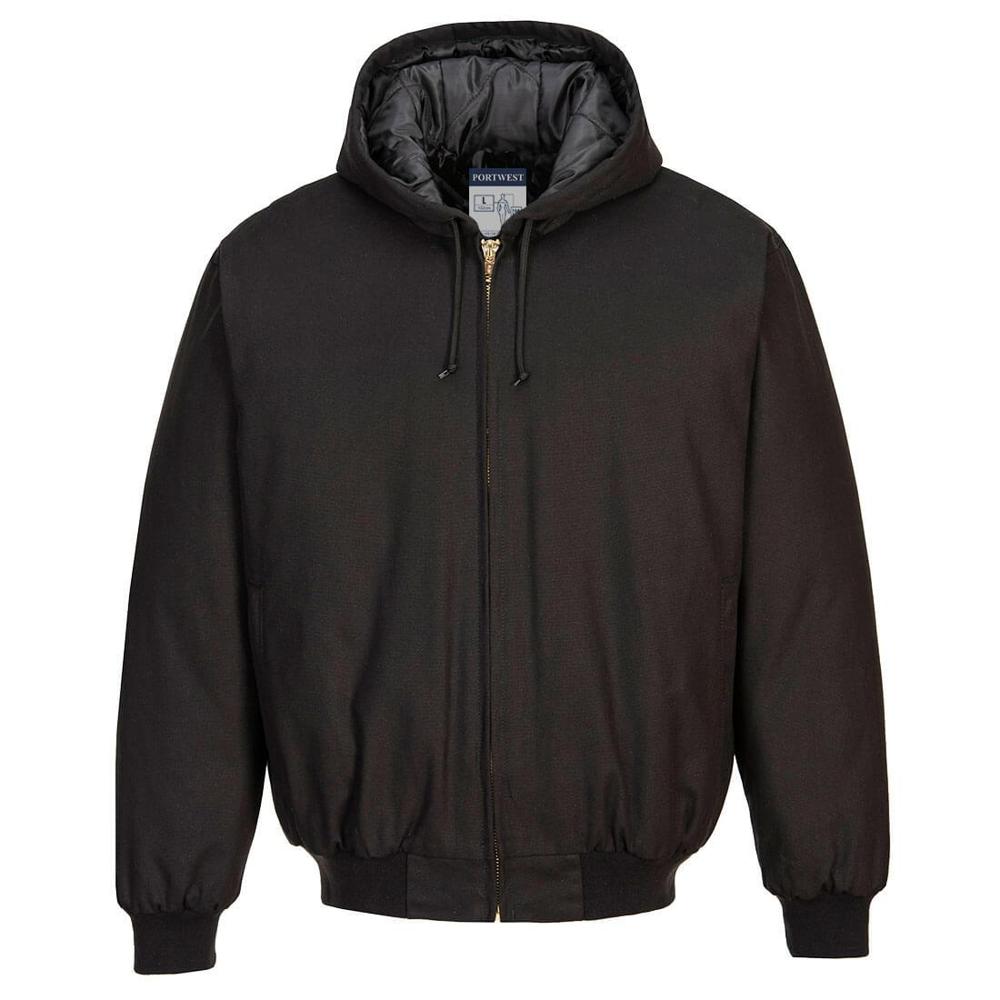 Portwest DC801 - DuraDuck Work Quilt Lined Hooded Jacket