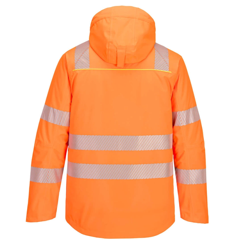 Portwest DX461 - DX4 Hi-Vis Winter Jacket (Orange/Black)