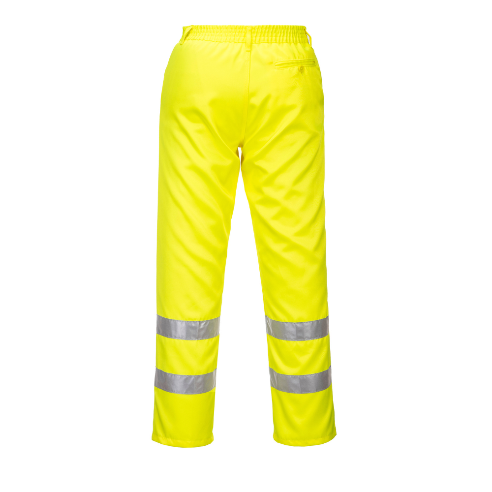 Portwest E041 - Hi-Vis Polycotton Pants (Yellow)