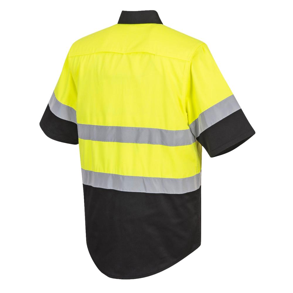 Portwest E067 - Two Tone Short Sleeve ANSI Work Shirt