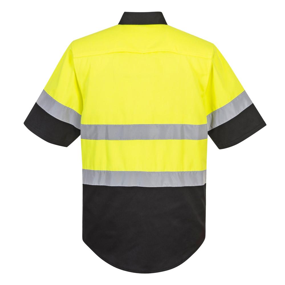 Portwest E067 - Two Tone Short Sleeve ANSI Work Shirt