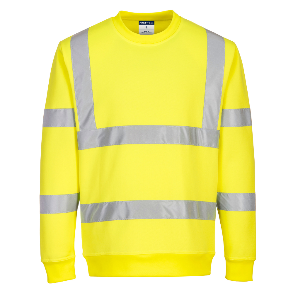 Portwest EC13 - Eco Hi-Vis Sweatshirt (Yellow)