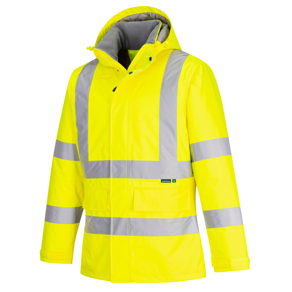 Portwest EC60 - Eco Hi-Vis Winter Jacket (Yellow)