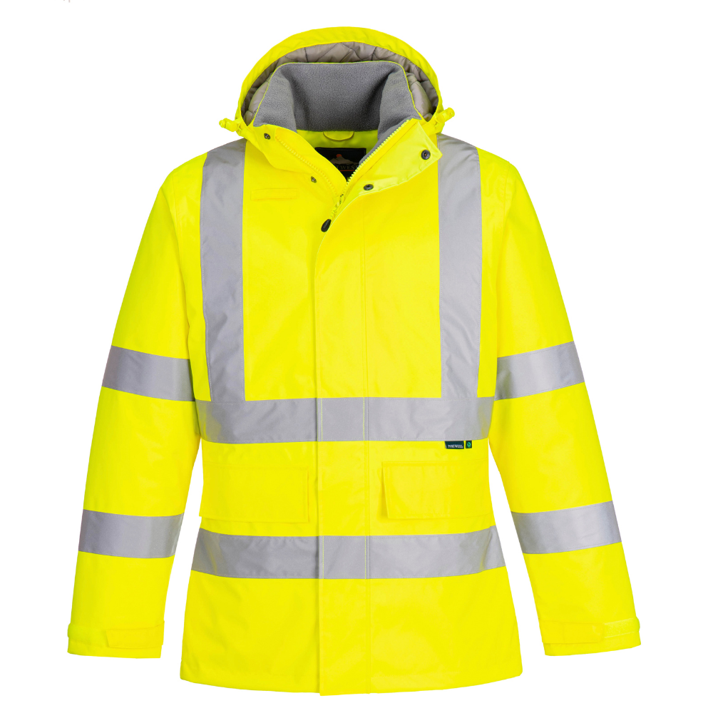 Portwest EC60 - Eco Hi-Vis Winter Jacket (Yellow)