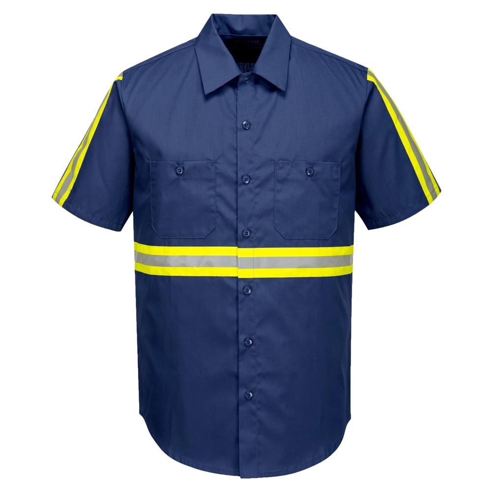 Portwest F124 - Iona Xtra Short Sleeve Shirt | All Security Equipment