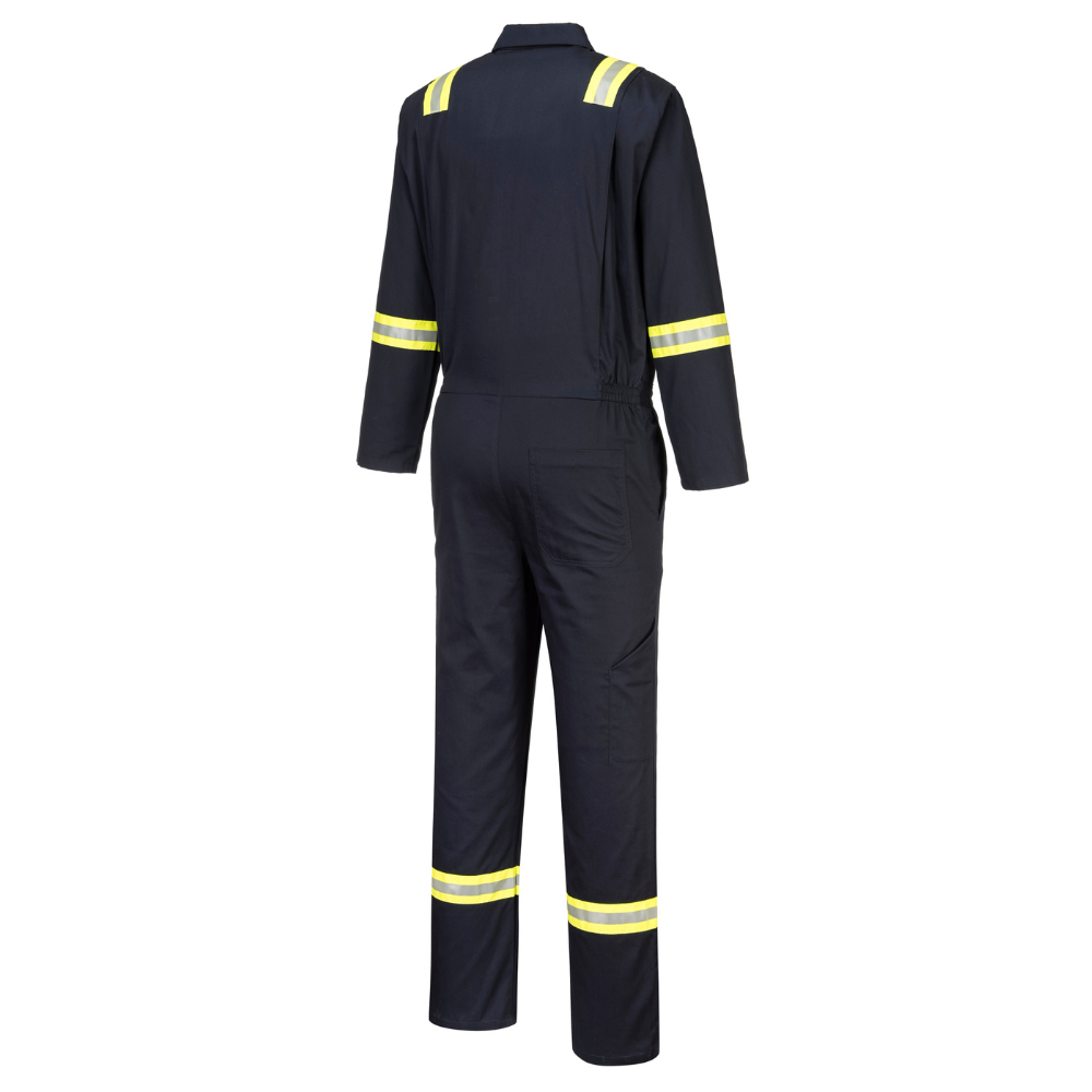 Portwest F129 - Iona Xtra Cotton Coverall (Navy Blue)