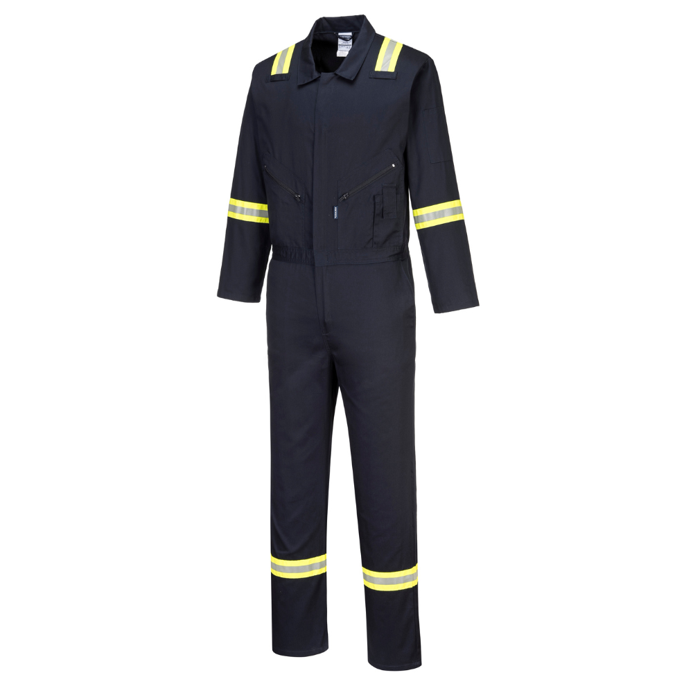 Portwest F129 - Iona Xtra Cotton Coverall (Navy Blue)