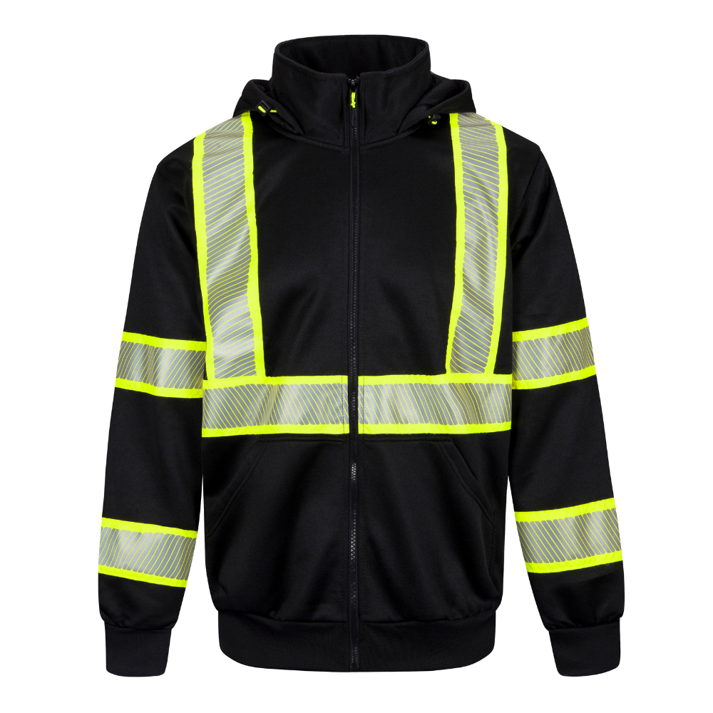 Portwest F143 - Iona Plus Hoodie (Black) | All Security Equipment