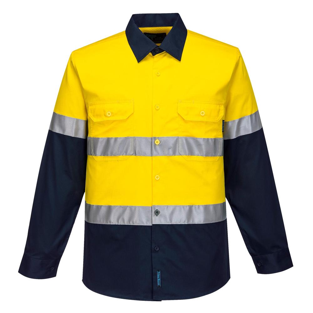 Portwest F145 - Iona Enhanced Cotton Shirt | All Security Equipment