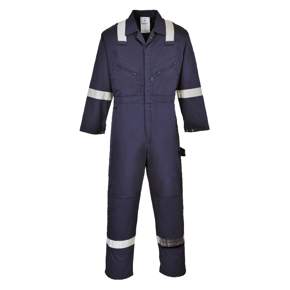 Portwest F813 - Iona Polycotton Coverall (Navy Blue)