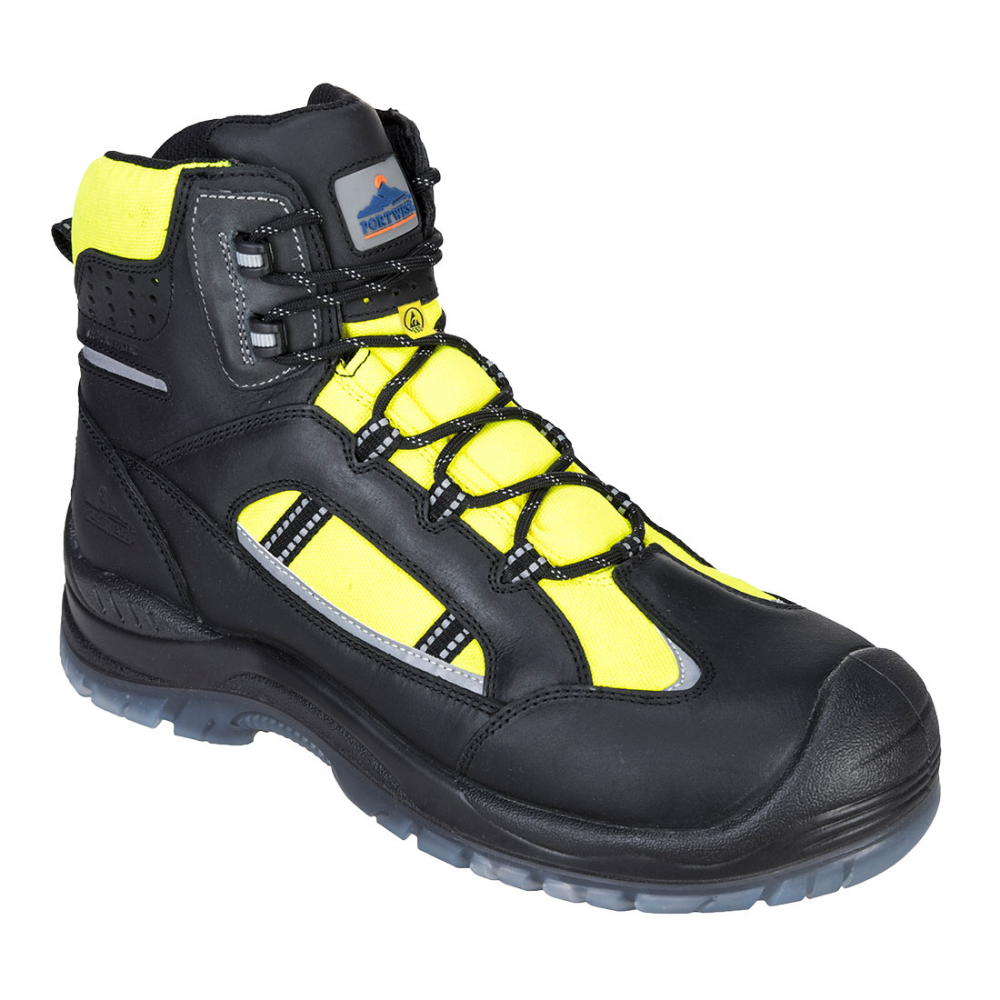 Portwest FC59 Compositelite Retroglo Hi-Vis Boot S3 WR ESD (Yellow)