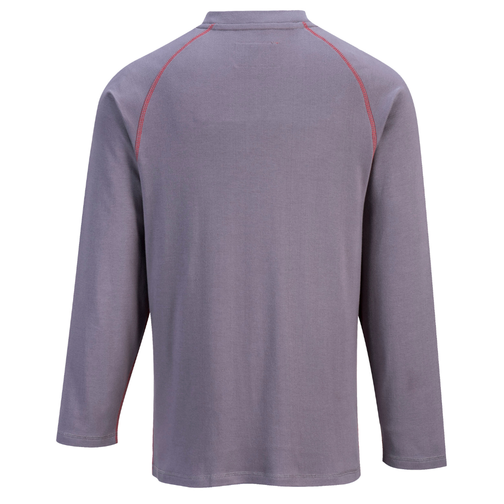 Portwest FR01 - Bizflame FR Crew Neck (Gray) | All Security Equipment