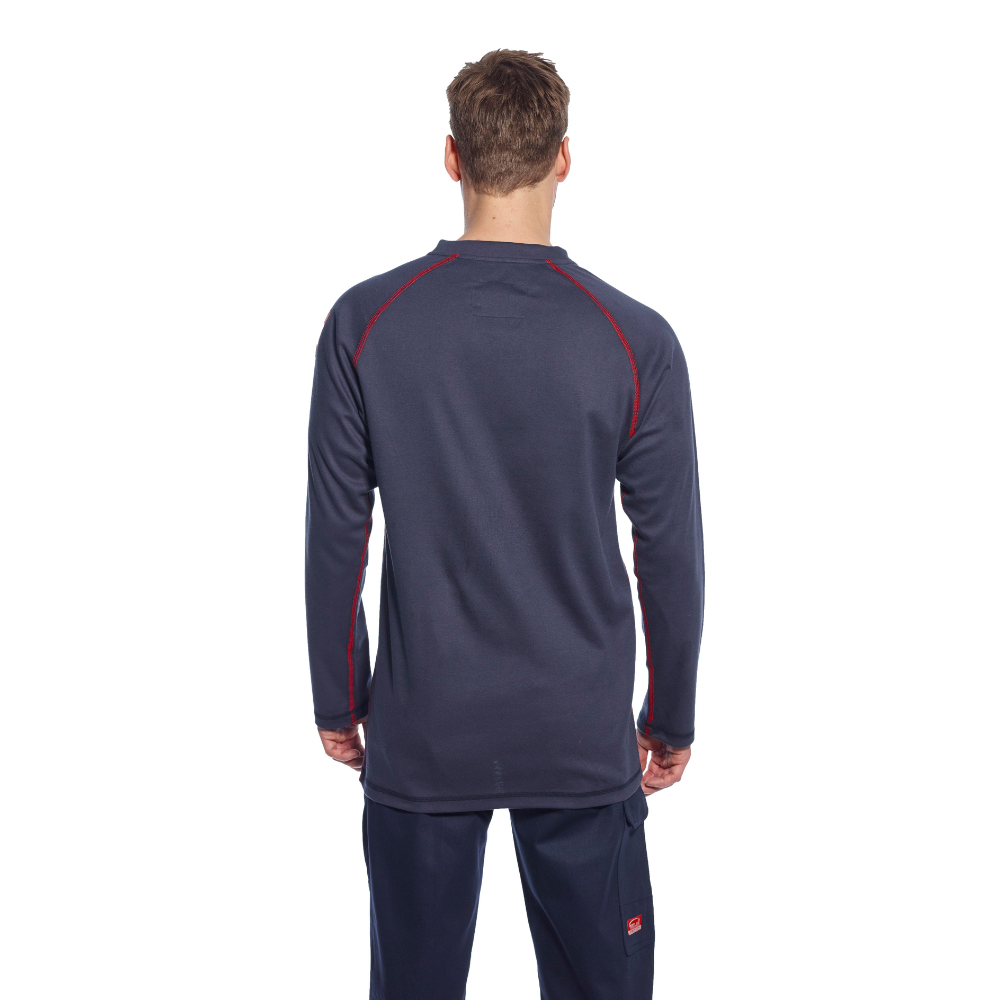 Portwest FR01 - Bizflame FR Crew Neck (Navy Blue)