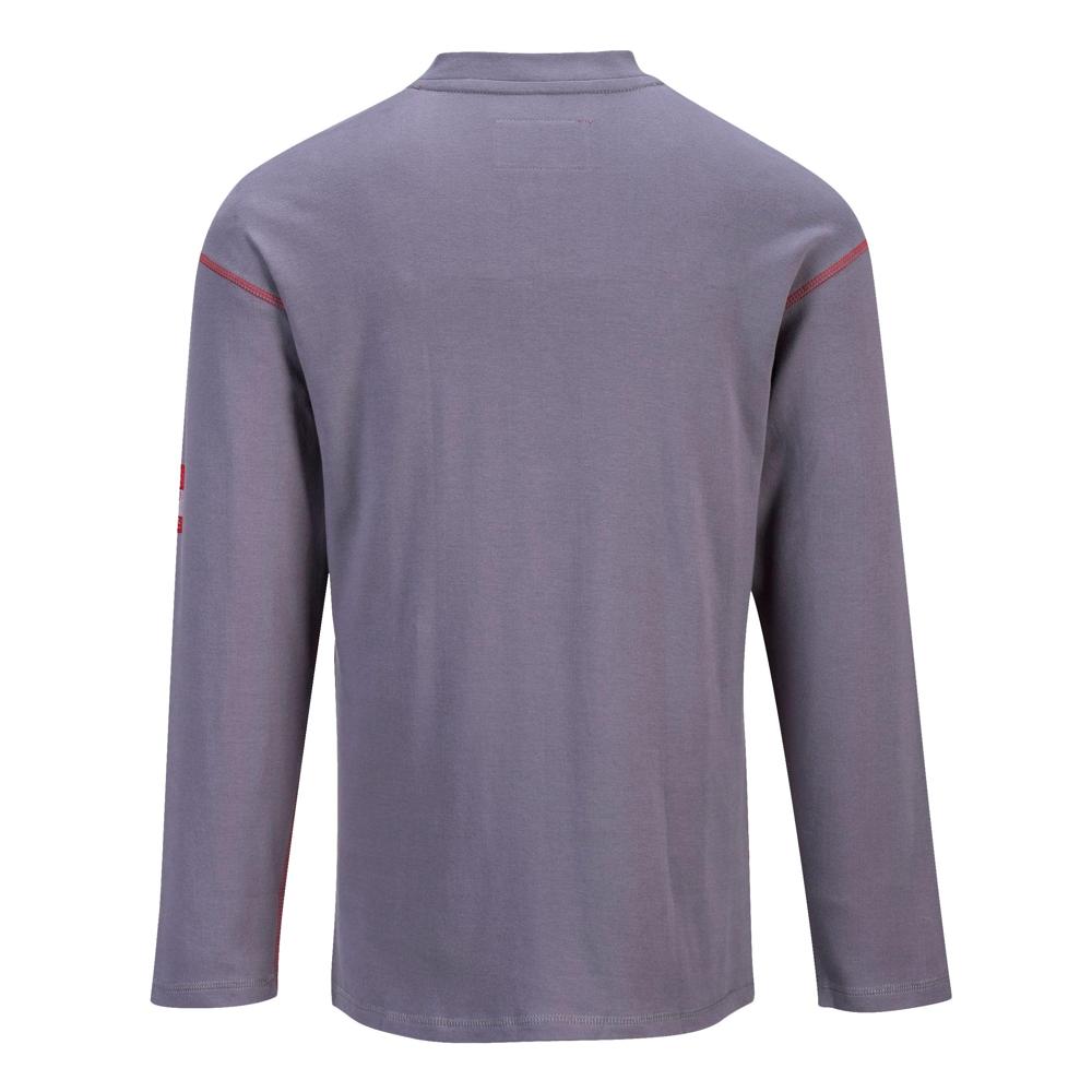 Portwest FR02 - Bizflame FR Henley (Gray) | All Security Equipment