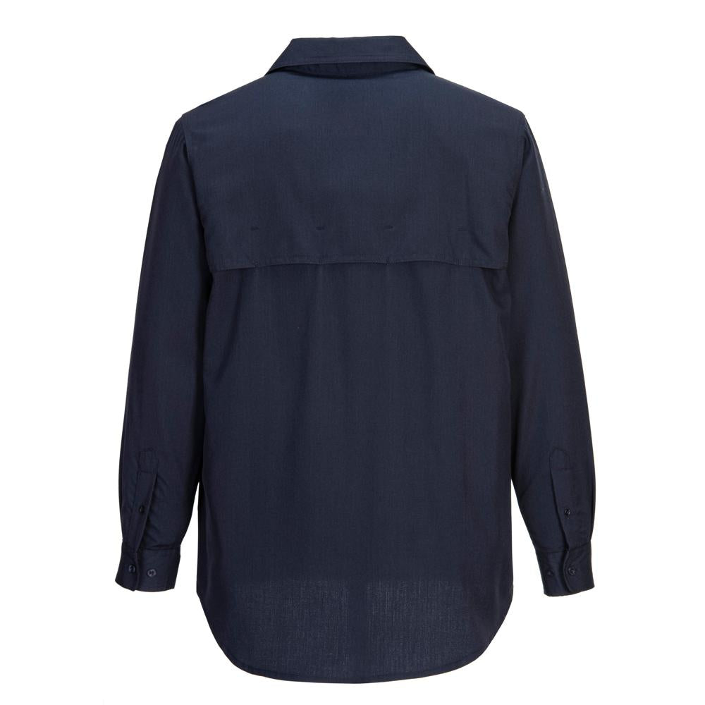 Portwest FR705 - Vented FR Shirt (Navy) | All Security Equipment