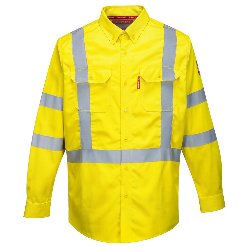 Portwest FR95 - Bizflame 88/12 FR Hi-Vis Shirt