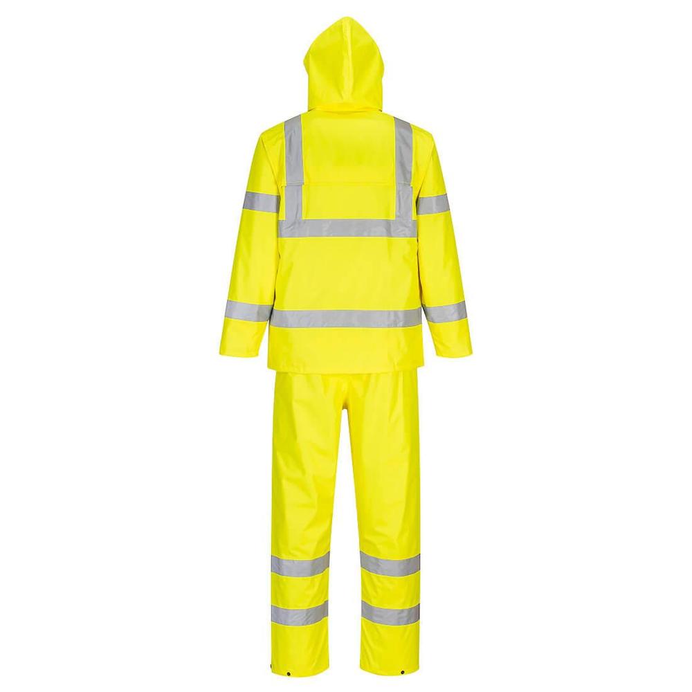 Portwest H448 - Hi-Vis Packaway Rainsuit (Yellow)