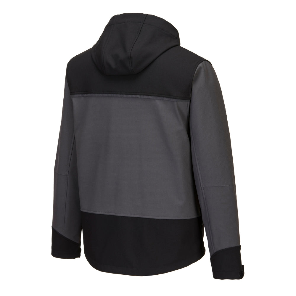 Portwest KX362 - KX3 Hooded Softshell (3L) Black/Gray