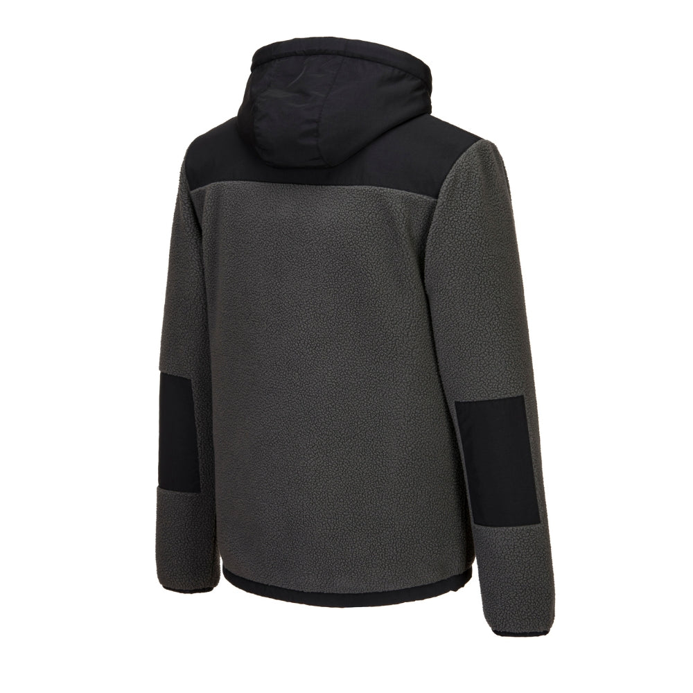 Portwest KX371 - KX3 Borg Fleece (Black/Gray) | All Security Equipment