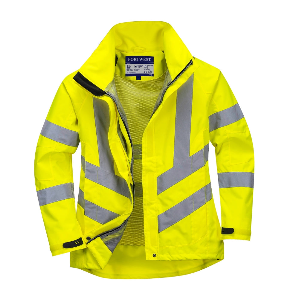 Portwest LW70 - Women's Hi-Vis Breathable Jacket (Yellow)