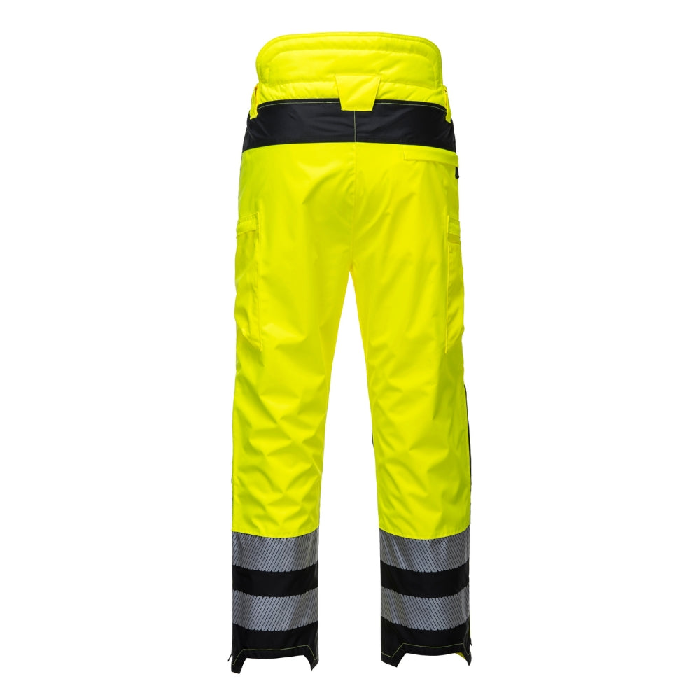 Portwest PW342 - PW3 Hi-Vis Extreme Rain Pants (Yellow/Black)