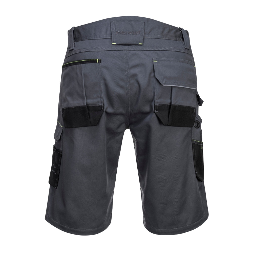 Portwest PW349 - PW3 Work Shorts (Zoom Gray/Black)